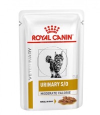 Royal Canin Urinary S/O Moderate Calorie ветеринарная диета консервы для кошек уринари 85 гр. 
